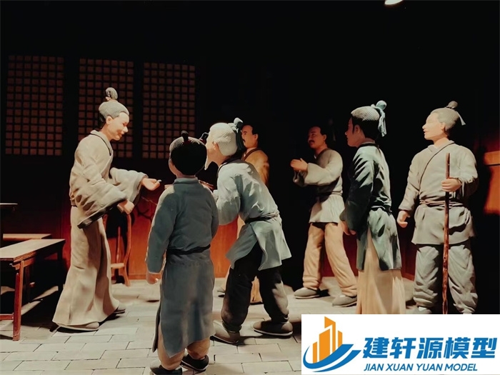潮州喻侃压粮饷军场景