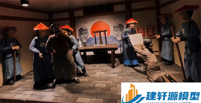 潮州陈规除恶绅微缩场景