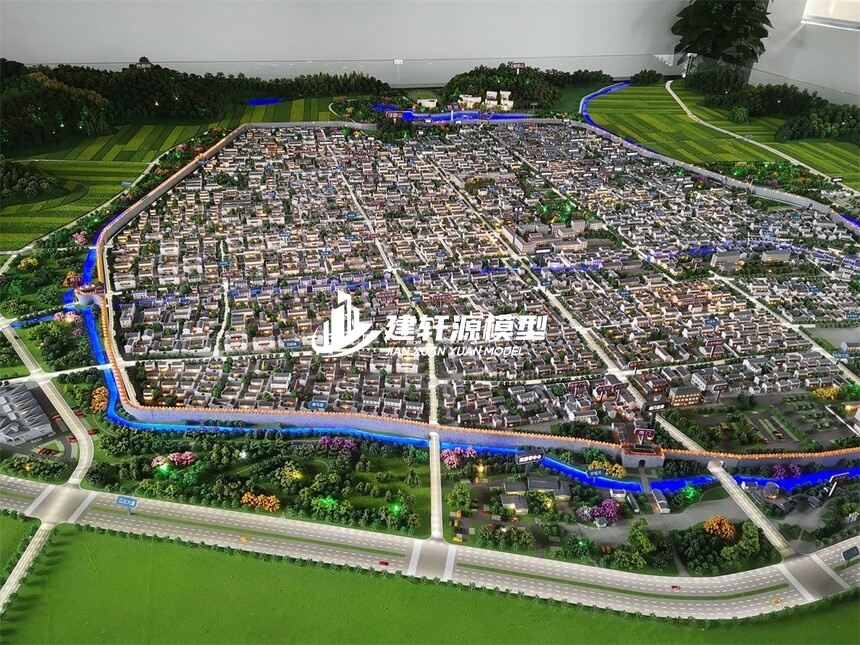 潮州城市规划模型