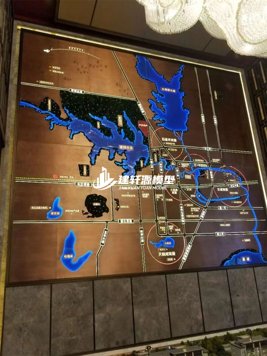 潮州区域壁挂模型制作