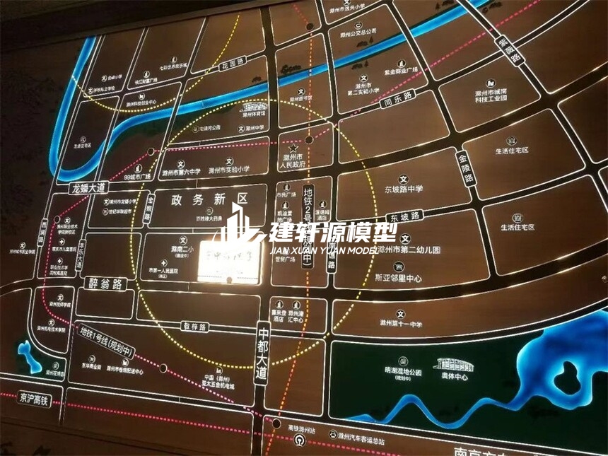 潮州区域壁挂模型
