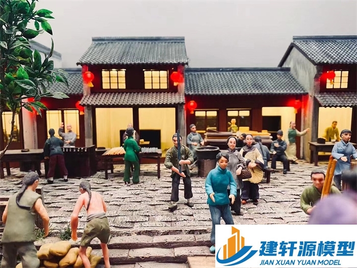 潮州香市微缩模型
