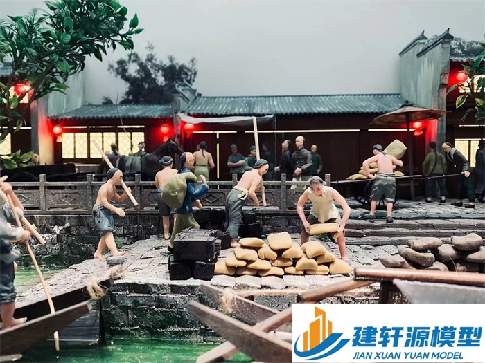潮州博物馆江南水乡模型