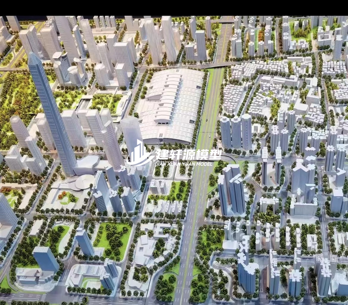 潮州城市规划模型