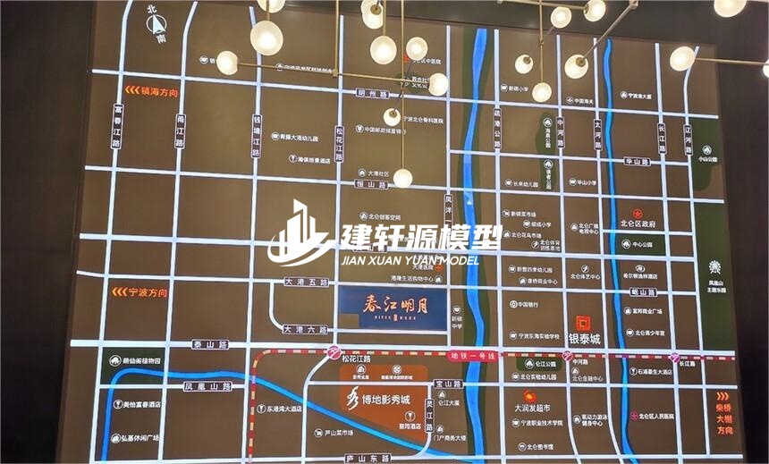潮州房产壁挂模型
