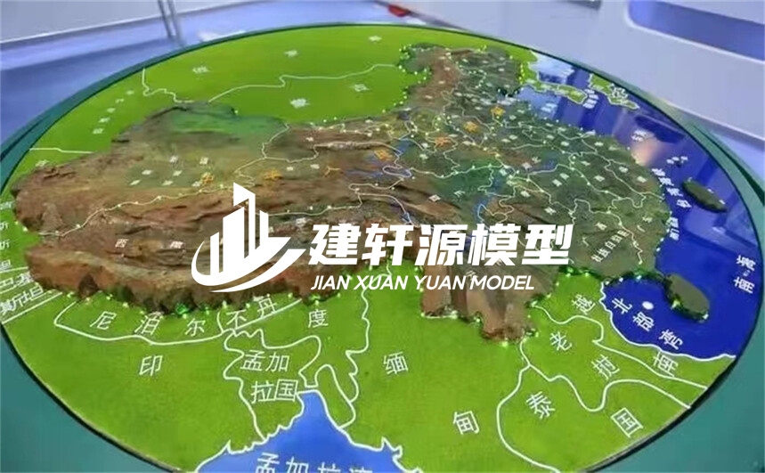 潮州地形模型制作